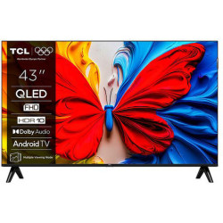 TCL 43S5K Full HD QLED TV 60HZ with HDR and AndroidTV (2025)