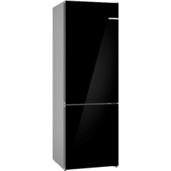 Bosch Ψυγειοκαταψύκτης  Μαύρος KGN49LBCF