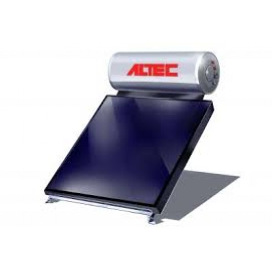 Ηλιακός θερμοσίφωνας ALTEC GLASS Διπλής Ενέργειας 160/2.3