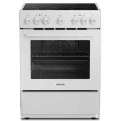 Eskimo ES-VC4034WH Κεραμική κουζίνα   ΔΩΡΕΑΝ ΜΕΤΑΦΟΡΑ + ΔΩΡΟΕΠΙΤΑΓΗ ΑΝΑΚΥΚΛΩΣΗΣ 30Ε